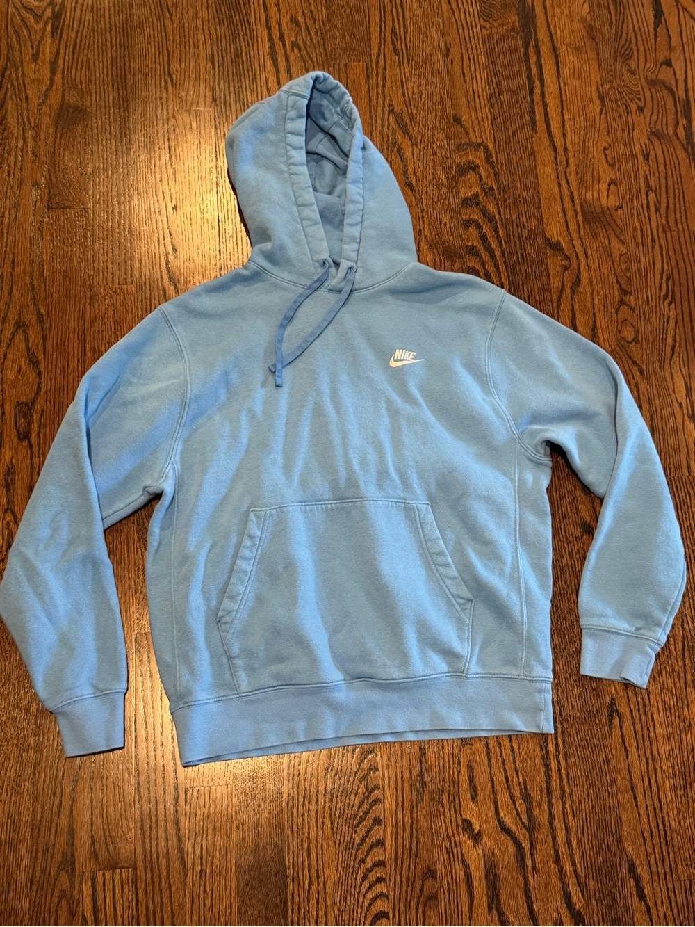 Men’s Nike blue hoodie sweatshirt size medium